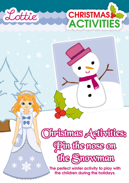 Christmas Activities Pin the nose on the Snowman