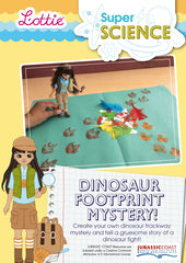 Dinosaur footprint mystery