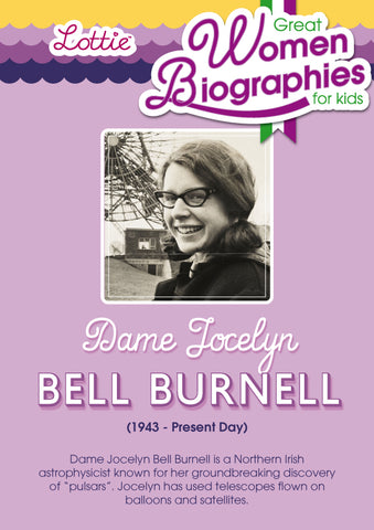 Dame Jocelyn Bell Burnell biography for kids