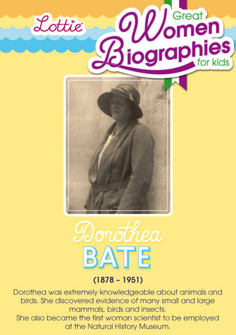 Dorothea Bate biography for kids