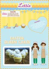 Lottie Easter Queen Cakes Recipe