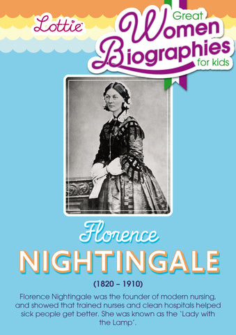 Florence Nightingale biography for kids