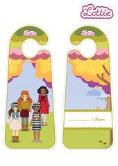 Four Seasons Lottie Printable Door Hangers