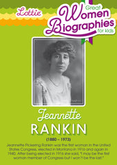 Jeannette Rankin biography for kids