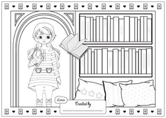 Story Time Colouring Sheet