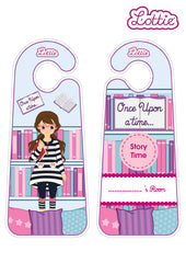 Story Time Lottie Door Hangers