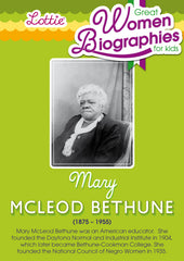 Mary McLeod Bethune biography for kids