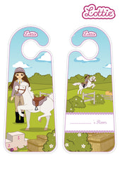 Pony Adventures Lottie Printable Door Hangers