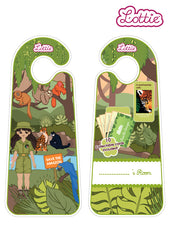 Rainforest Guardian Lottie Printable Door Hangers