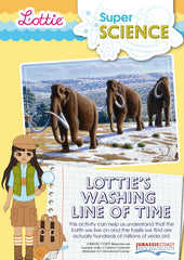 Lottie’s Washing Line of Time activity for kids