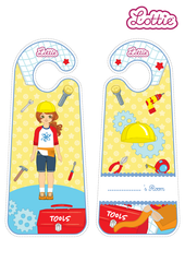 Young Inventor Lottie printable Door Hangers