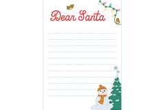 Dear Santa Letter