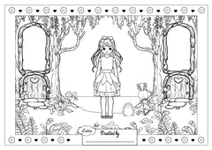 Forest Friend Colouring Sheet