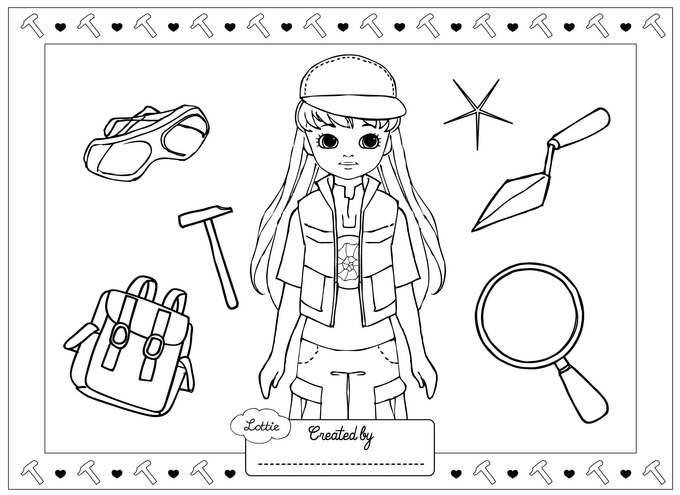 fossil hunter lottie