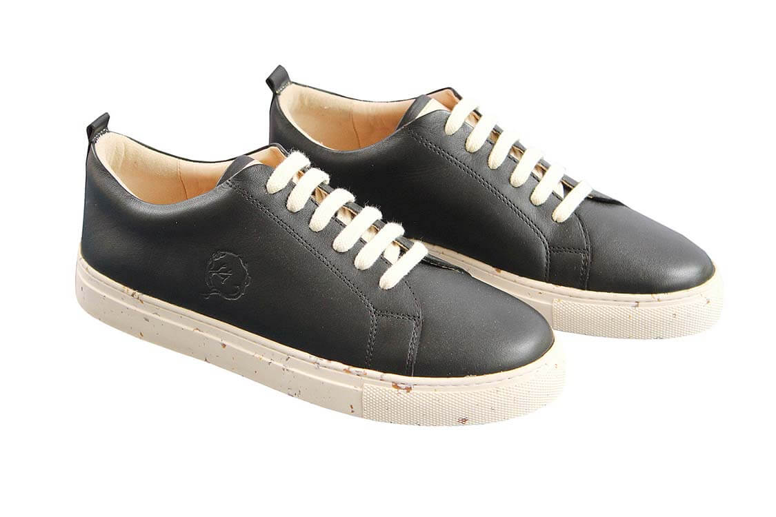 Organicraft women's sustainable, renewable, recyclable, biodegradable, ethical, green, environmental friendly, biodegradable leather women's classic sneaker office and daily wear shoes.