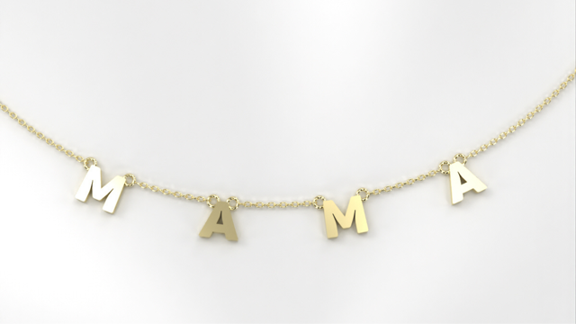 name necklace