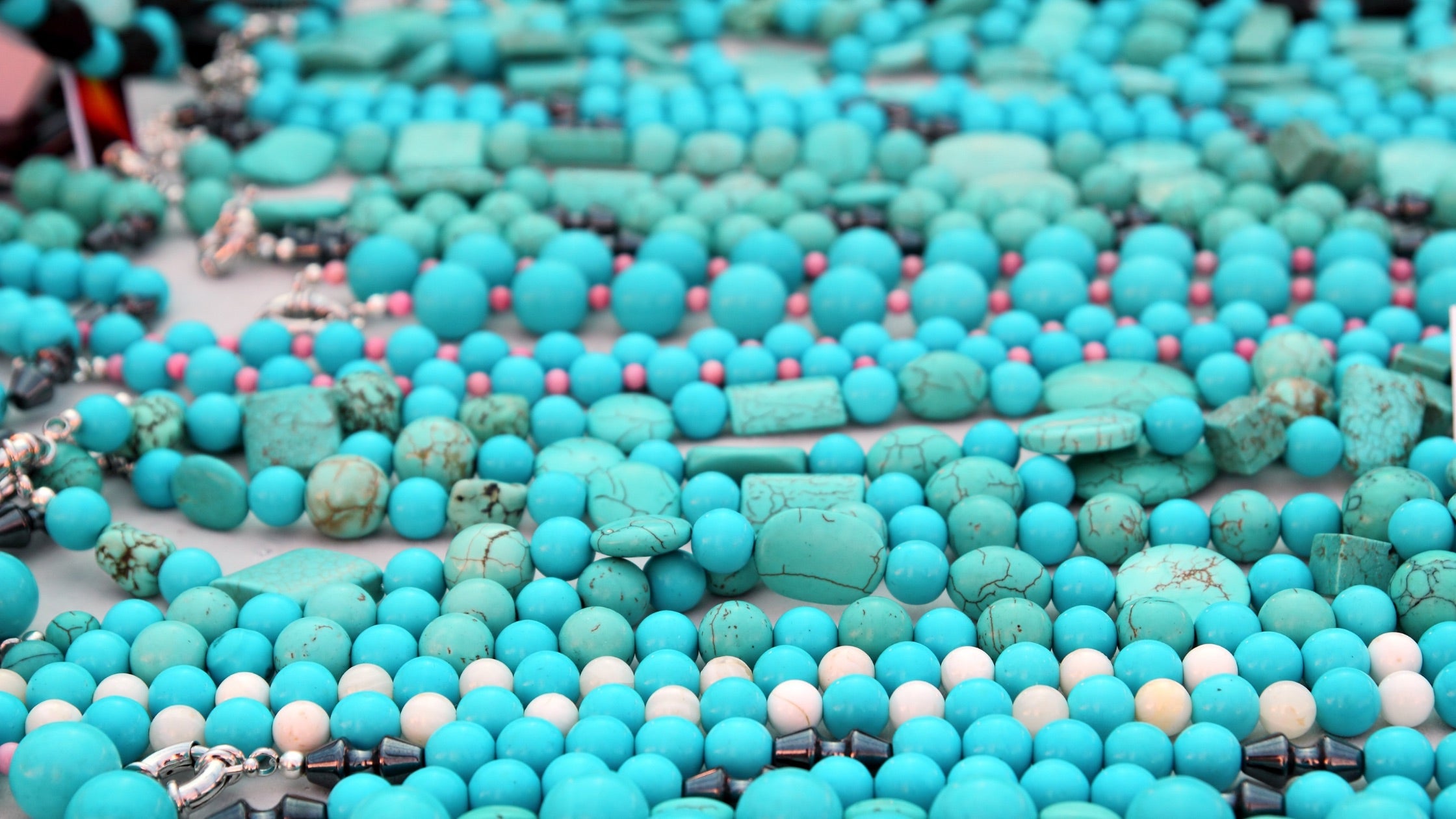 turquoise beads