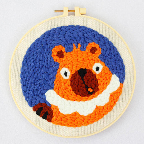 Punch Needle Kit - Hello Bear – Figured'Art