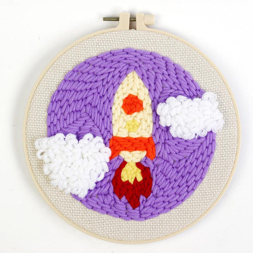 Punch Needle Kit - Super Cosmonaut Dog – Figured'Art