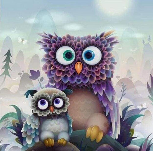 Diamond Painting - Fabulous Owl – Figured'Art