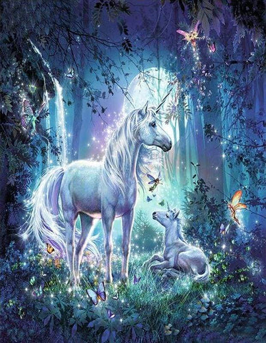 Diamond Painting - Cartoon Unicorn – Figured'Art