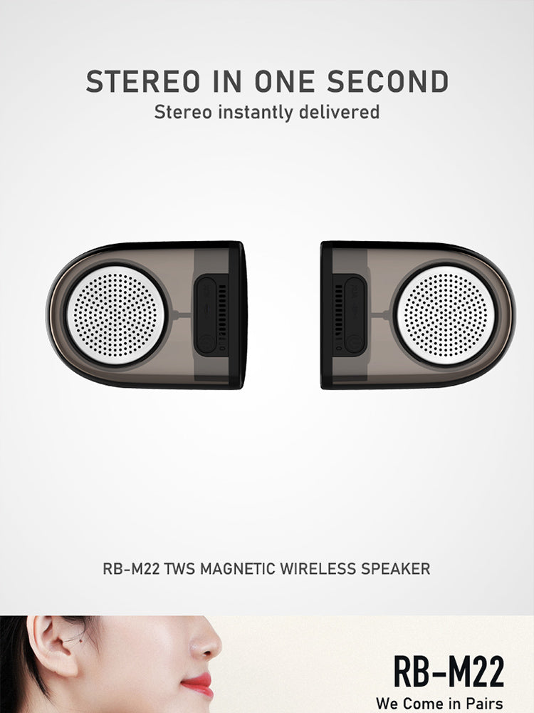 Magnetic TWS Speaker 01