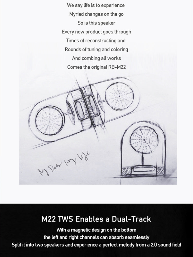 Magnetic TWS Speaker 03