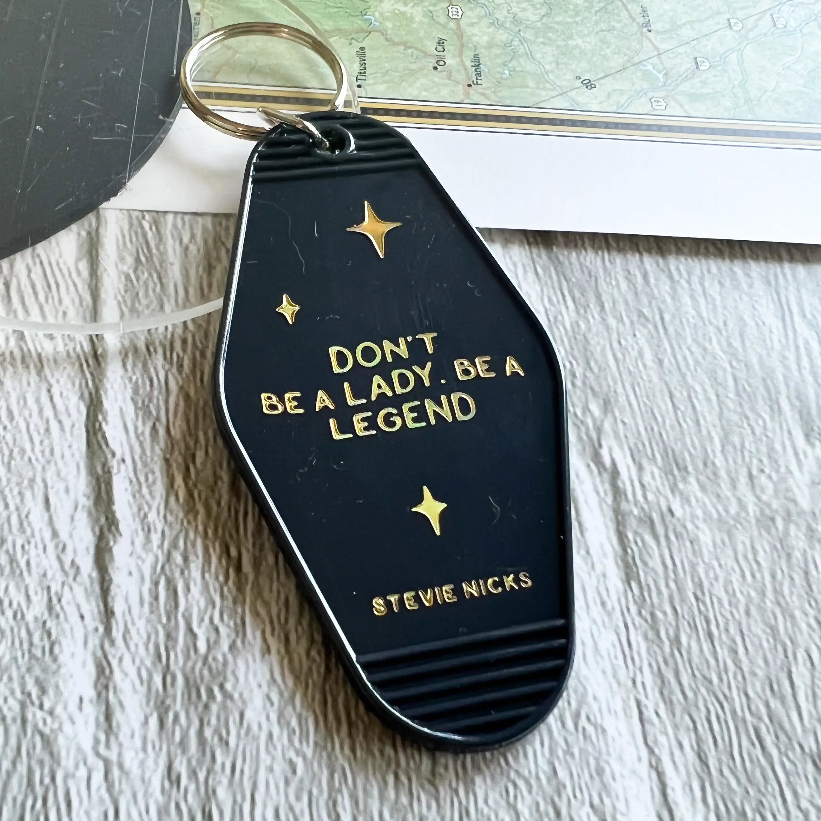 Stevie Nicks Motel Keychain