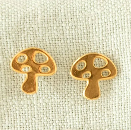 Mushroom Earrings