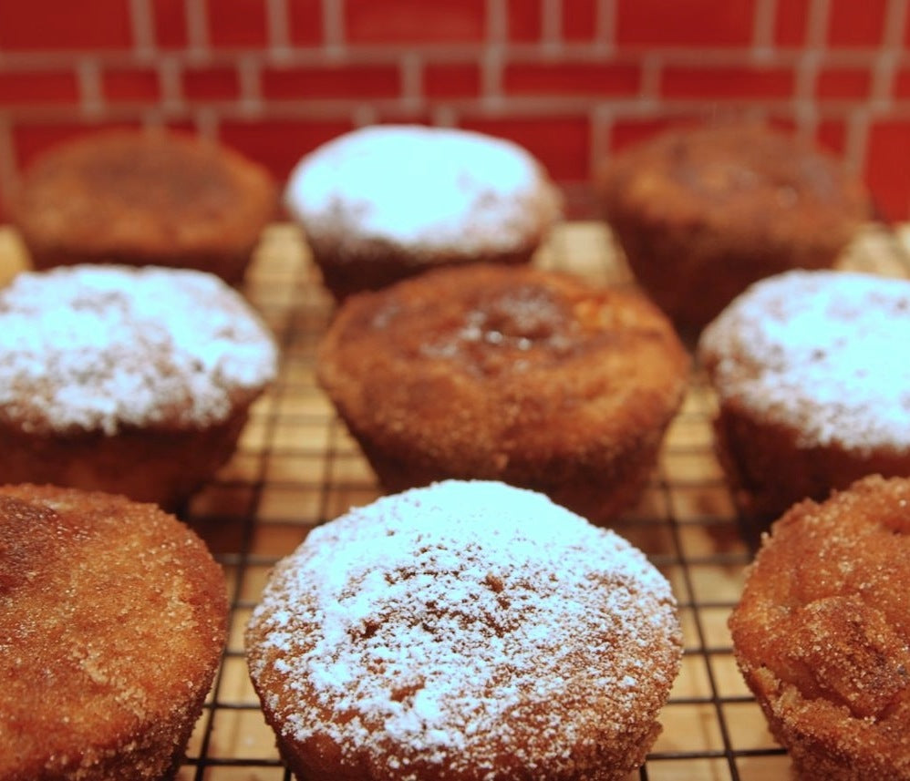 apple butter doughnut muffins 3