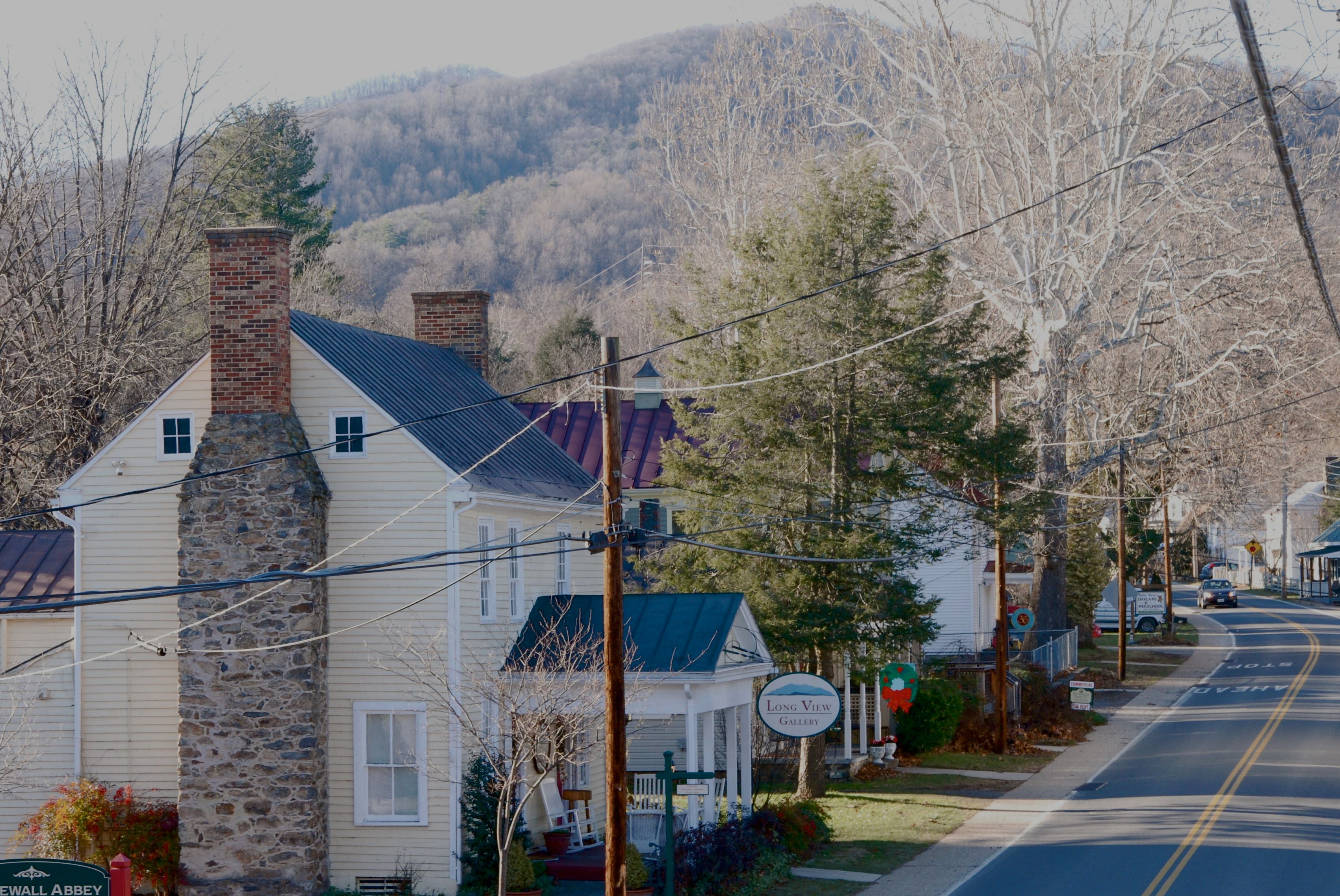 Sperryville's main street.