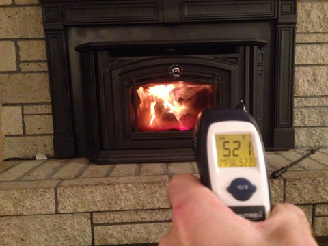 Measuring External Temperature of Wood Stoves