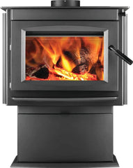 Napoleon 26" S20 Contemporary Vented Pedestal Free Standing Wood Burning Stove