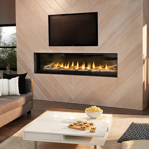 Napoleon Vector Series 74" See-Through Gas Fireplace