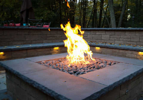 Preparing the Fire Pit or Fireplace