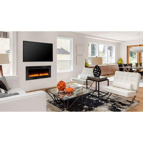 SimpliFire 40" Allusion Recessed Linear Electric Fireplace