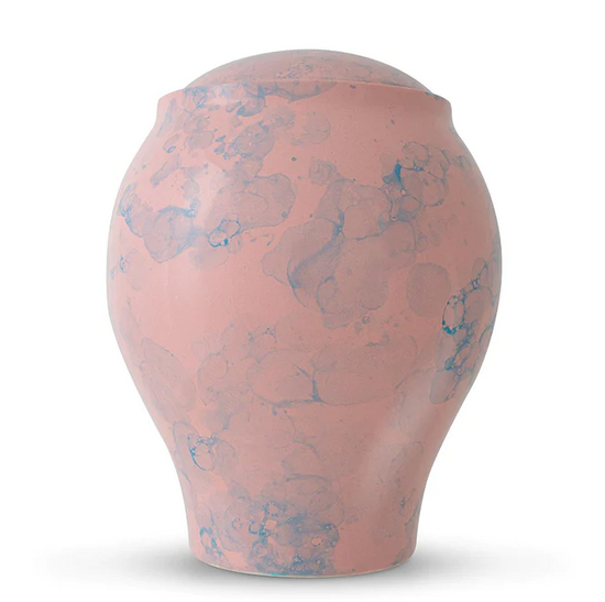 Pure White Classic Cremation Urn – You Are Forever