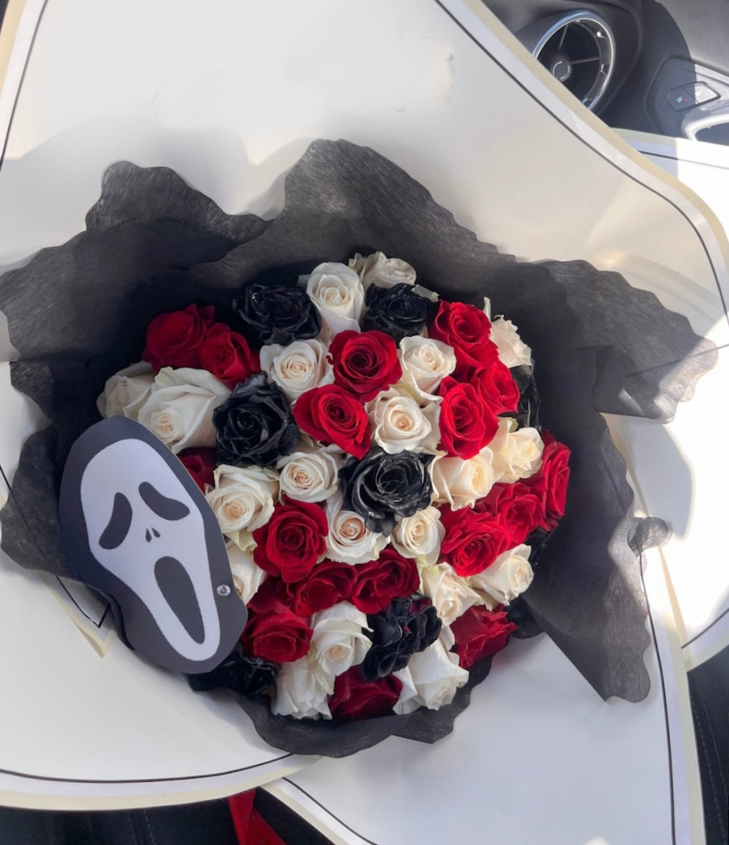 Darkness Halloween Bouquet – flowersnflour