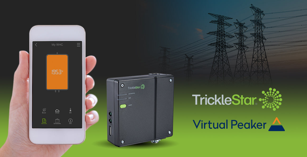 Virtual Peaker & TrickleStar Integrate APIs, Turning Standard Water Heaters into Smart Devices