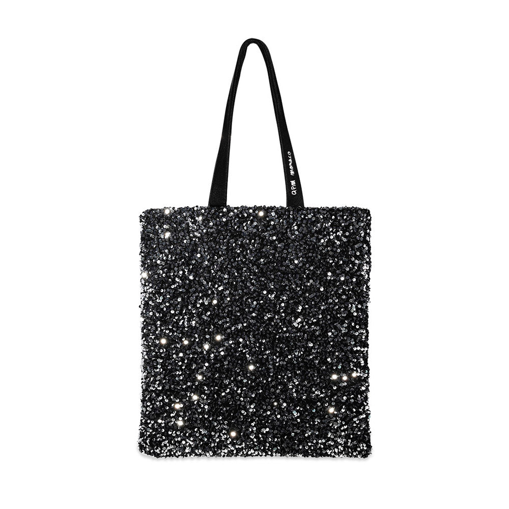 Fuchsia Sequins Tote Bag APM Monaco