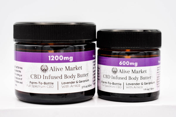 Alive Market Full Spectrum CBD Body Butter