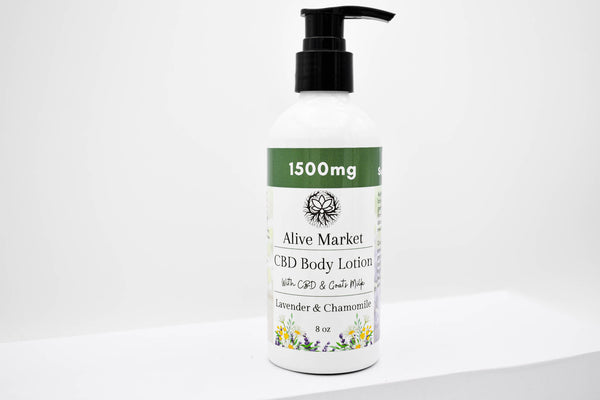 Alive Market CBD Lotion for pre workout