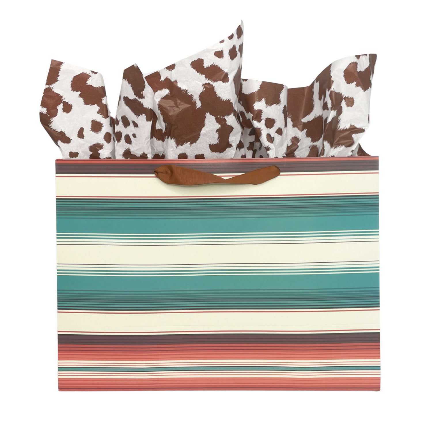 Country Western pattern wrapping paper