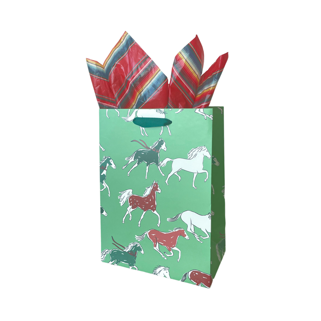 Winter Cattle White Gift Wrapping Paper Roll