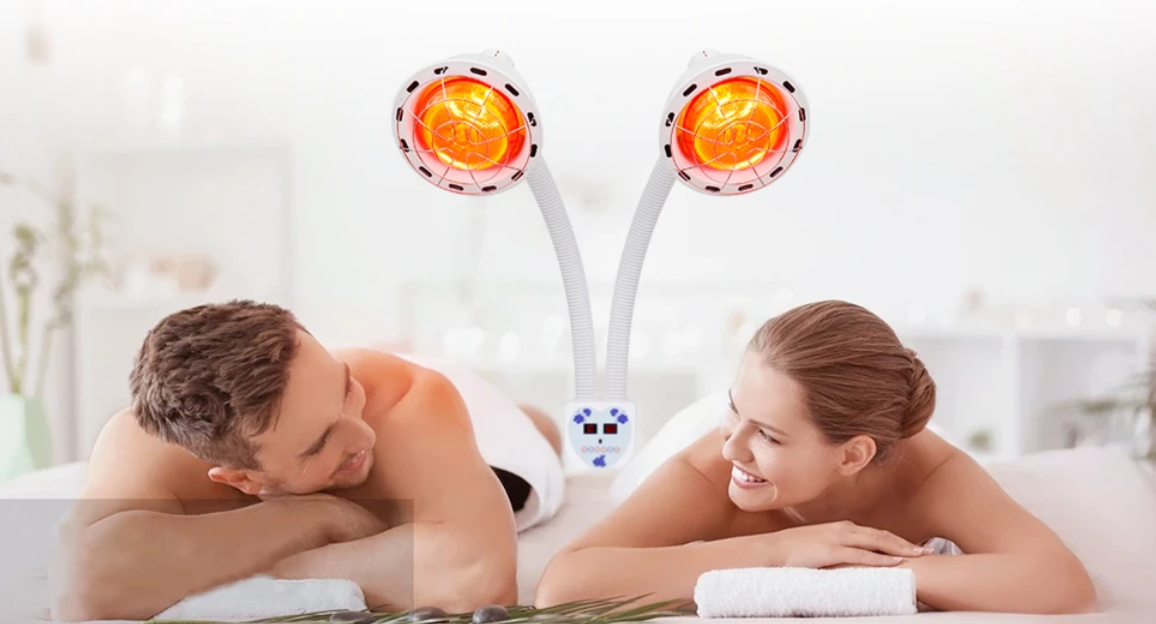 275W Infrarotlampe Wärmelampe Strahler Massagelampe Infrarot Therapielampe