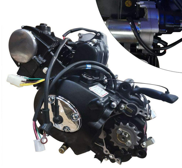 4Takt 125cc Motor Dirtbike Pitbike Cross Rückwärtsgang Manuell CDI für ATV GO Kart 7.64HP