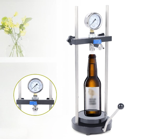 CO2 Tester für Getränke und Bier Kohlendioxid Detektor für 50-330 mm Flasche Bier