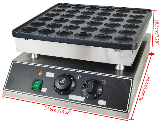 Mini-Pfannkuchenmaschine elektrische Muffinmaschine Mini-Waffeleisen