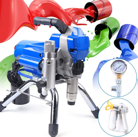 23 MPa DIY Airless Hochdruck Farbspritzgerät Spritzgerät Maschine 2200W 3000 PSI