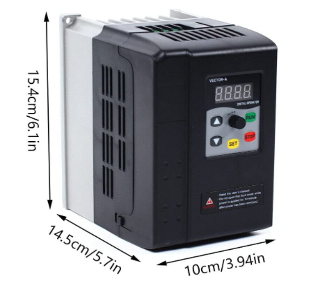 380V 1.5kw Frequenzumrichter Variable Frequency Drive Inverter Vfd Einphasig /3 Phase